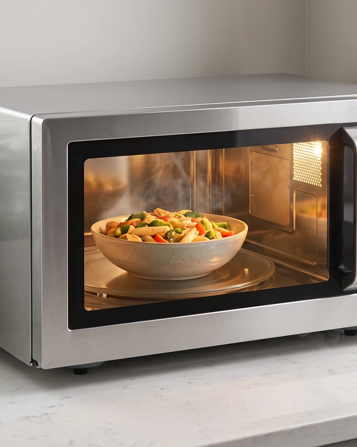 4:5 cover for How Does a Microwave Oven Heat Food?